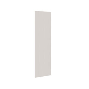 5 Piece Shaker Woodgrain Light Grey 600 Larder End Panel