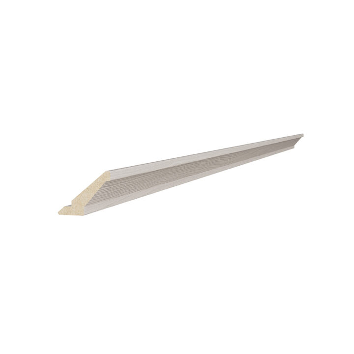 5 Piece Shaker Woodgrain Light Grey Cornice