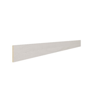 5 Piece Shaker Woodgrain Light Grey Plinth