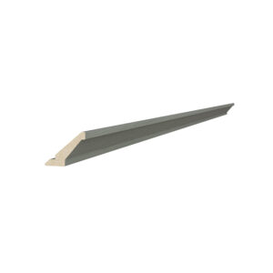 5 Piece Shaker Woodgrain Sage Green Cornice