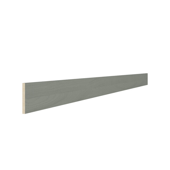 5 Piece Shaker Woodgrain Sage Green Plinth