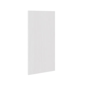 5 Piece Shaker Woodgrain White 350 Wall End Panel