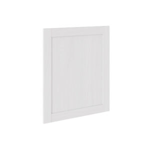 5 Piece Shaker Woodgrain White 596 Appliance Door