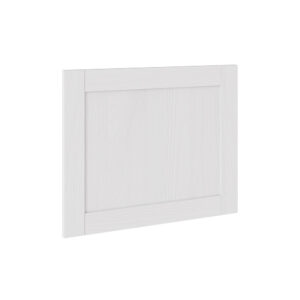 5 Piece Shaker Woodgrain White 596 Integrated Extractor Door