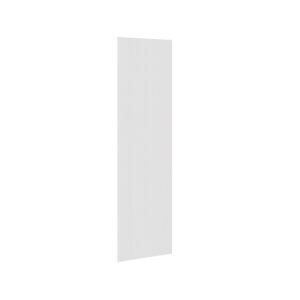 5 Piece Shaker Woodgrain White 600 Larder End Panel