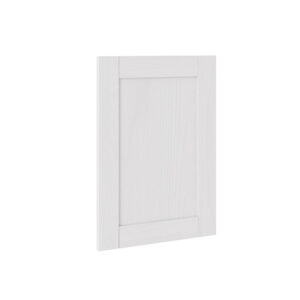 5 Piece Shaker Woodgrain White Sample Door