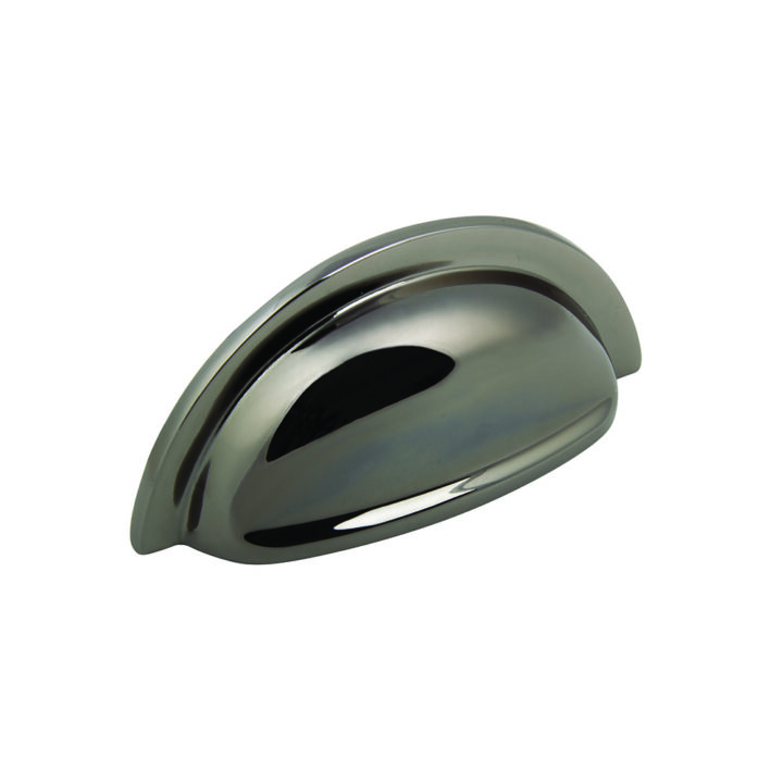 Mayberry Polished Black Nickel Cup Handle