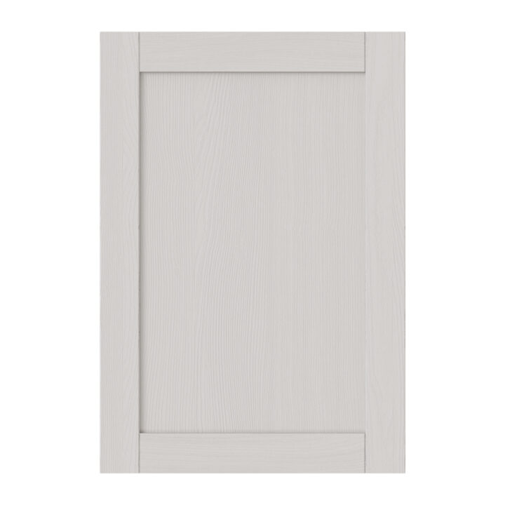 Kitchen Kit Door 5 Piece Shaker Woodgrain Light Grey